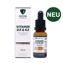 Vitamin D3 & K2 - HIGH DOSE & WATER SOLUBLE!